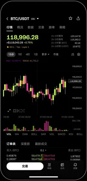 usd交易平台移动端APP界面展示-安全透明的数字交易系统
